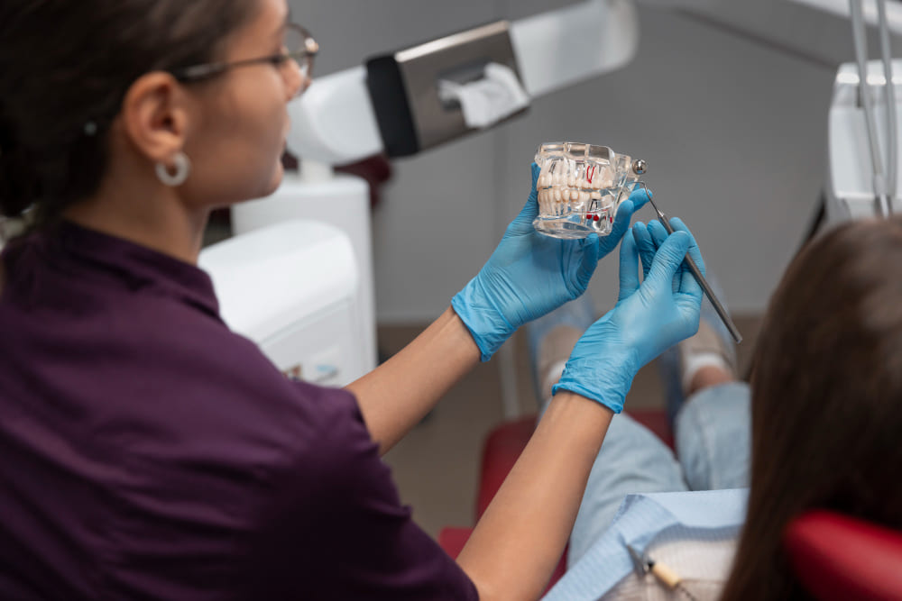 apparecchio per mandibola